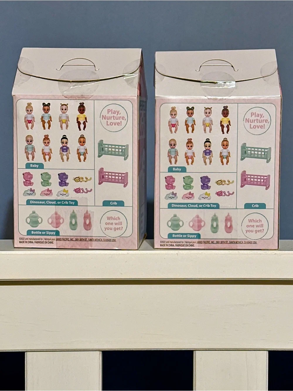 2 Perfectly Cute Series 3, Collectible Blind Packs 4” Mini Baby Dolls NEW
